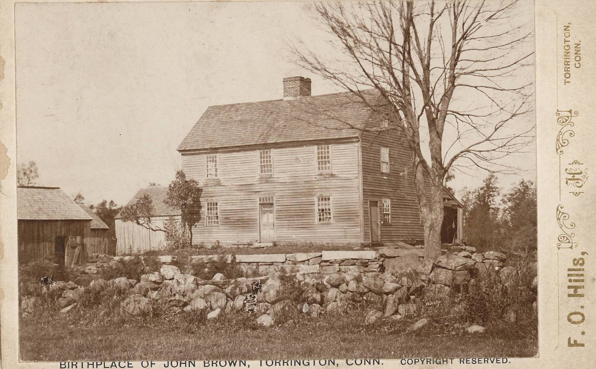 John Brown House photo by F. O Hills ca 1875